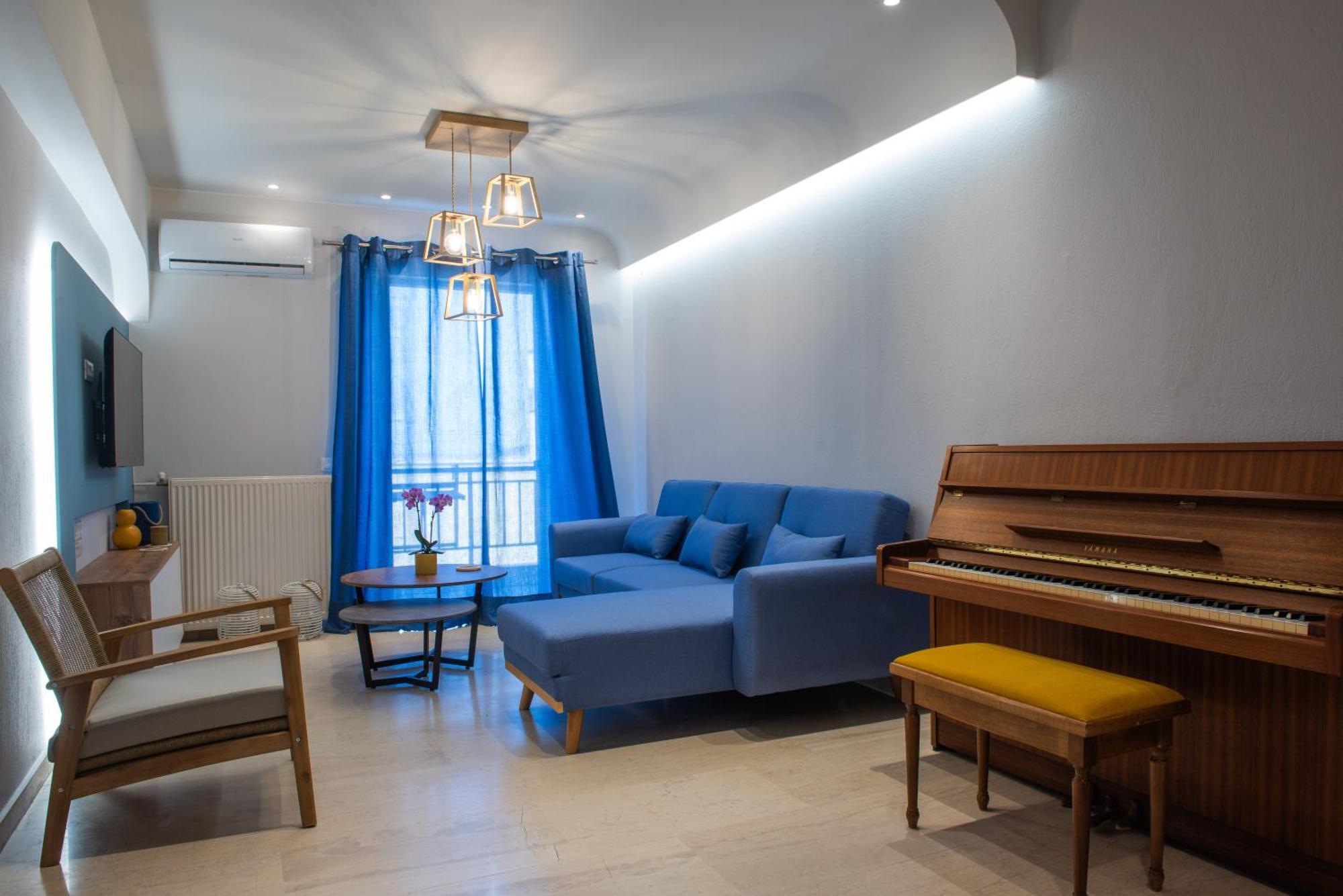 City Centre With Sea View Apartment อายิโอสนิโกลาโอส ภายนอก รูปภาพ